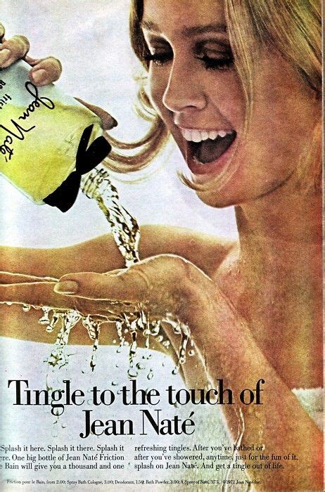 Vintage Perfume Commercial: Jean Naté After Bath Splash, 1970s.